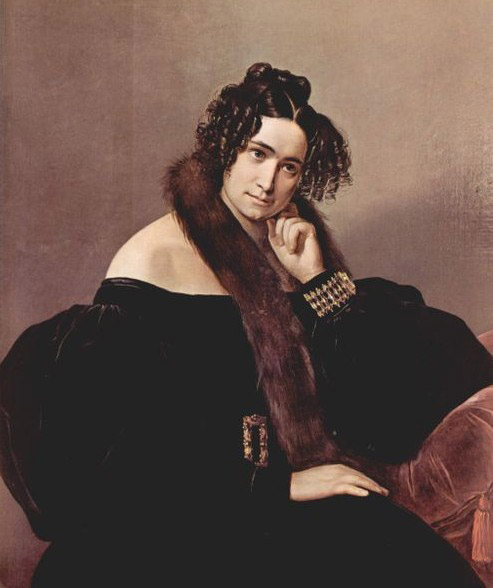 Francesco Hayez Portrat der Felicina Caglio Perego di Cremnago